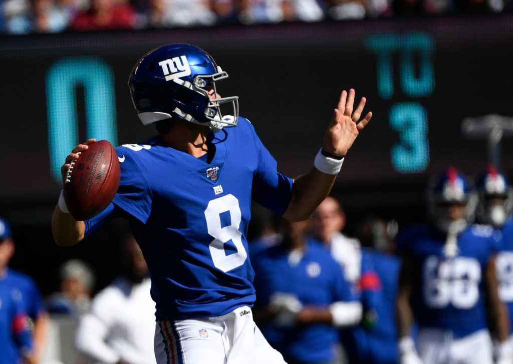 Daniel Jones Week 6 odds