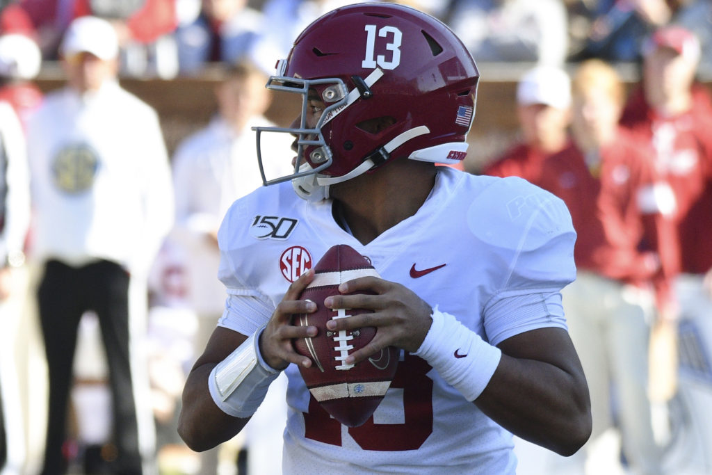 Heisman odds Alabama QB Tua Tagovailoa